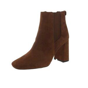 Sam Edelman Suede Booties Nut Brown Women's Size 9.5M New in Box
